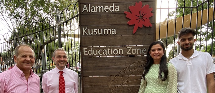 Inauguration of the Alameda Kusuma Education Zone